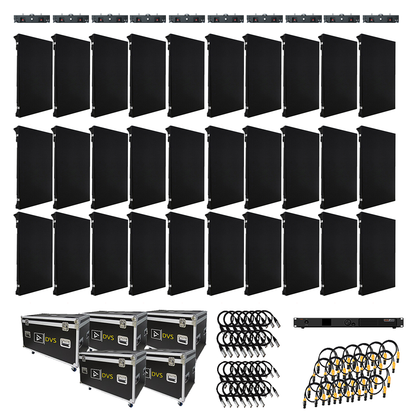 Vizra-2X 16-FT X 10-FT 2.9MM LED Video Wall System Package (NovaStar)