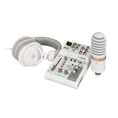 Live Stream Pack AG03MK2 W, Headphones, Microphone