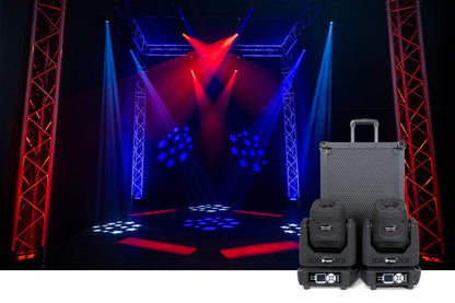 Mover Spot 150 
2-Pack Bundle w/ Flight Case Trolley