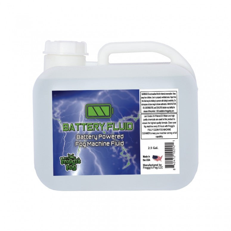 Froggy's Battery Fog Fluid - 2.5 Gallon (New)