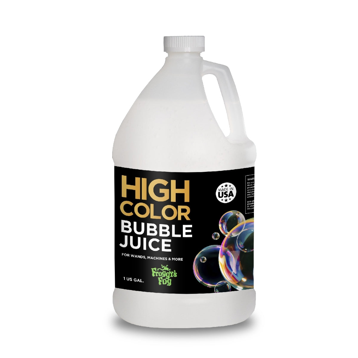 Froggy's High Color Bubble Fluid - 1 Gallon (New)