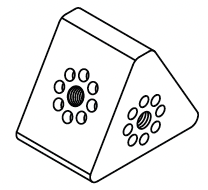 Conical Single Corner for the Light Pipe (120 Degree)