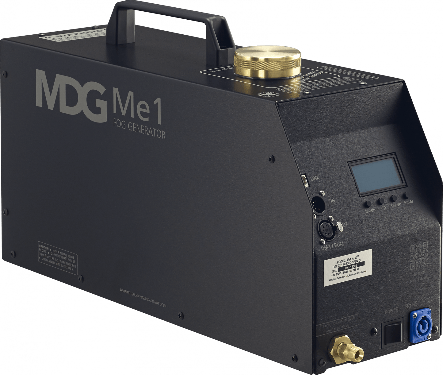Me1, single high output fog generator