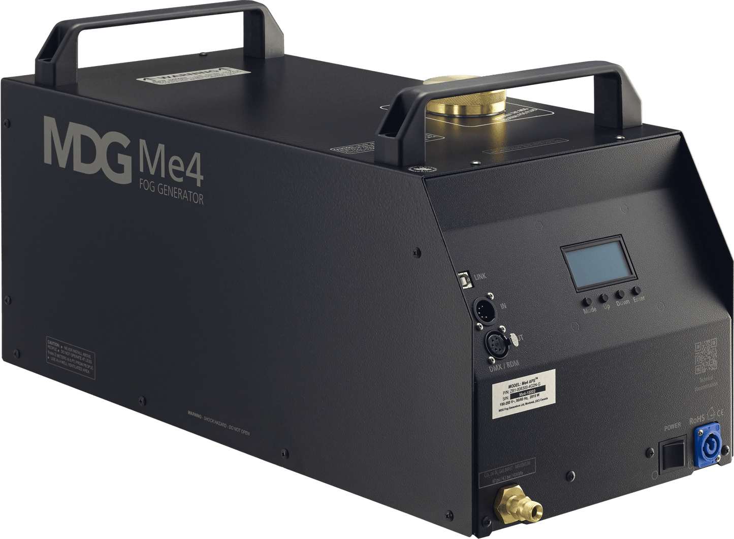 Me4, quad high output fog generator