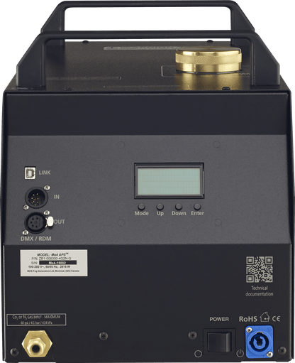 Me4, quad high output fog generator