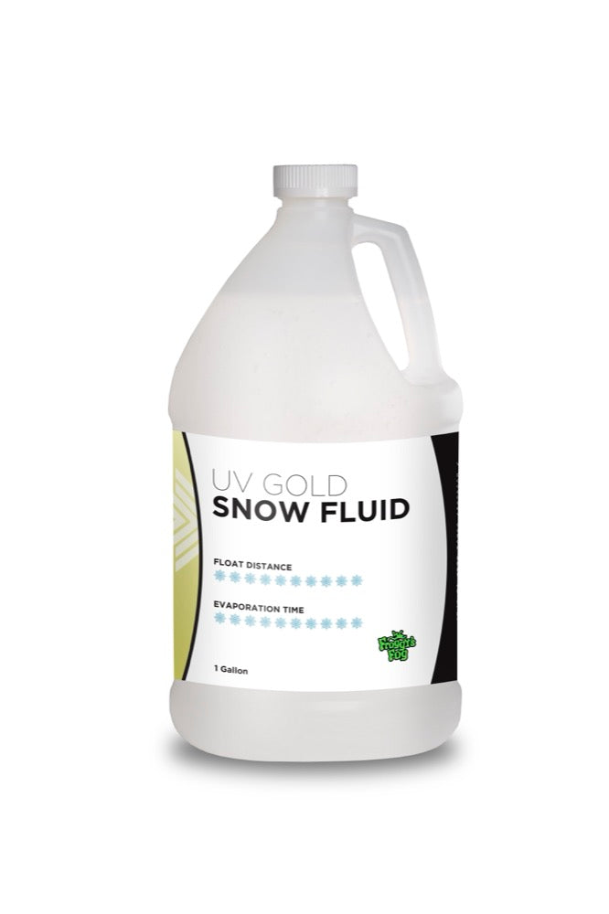 Froggy's Gold UV Snow Fluid - 1 Gallon (New)