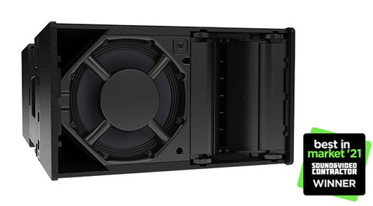 Torus T1215 2-Way 15-Degree Constant Curvature Enclosure Passive Speaker, Vertical