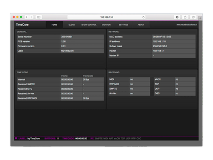 Timecore SMPTE Converter & Display