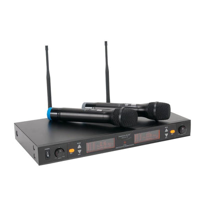 WM-219 2-channel Wireless UHF Microphone System