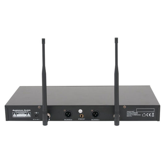 WM-219 2-channel Wireless UHF Microphone System