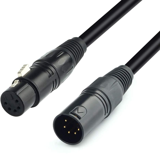 GAMMA 3ft 5-Pin DMX Cable