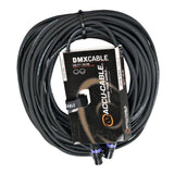 Accu-Cable 100ft 3-Pin DMX Cable -AC3PDMX100