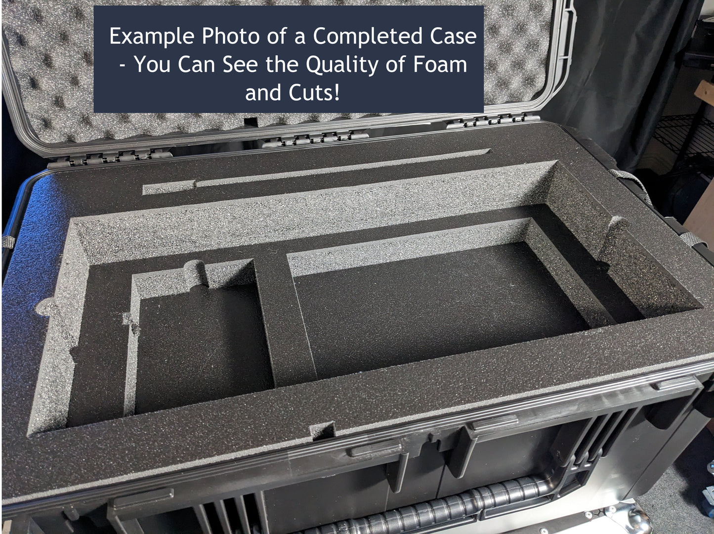 Custom Onyx NX1, NX K, and NX P Road Case with Space for Accessories