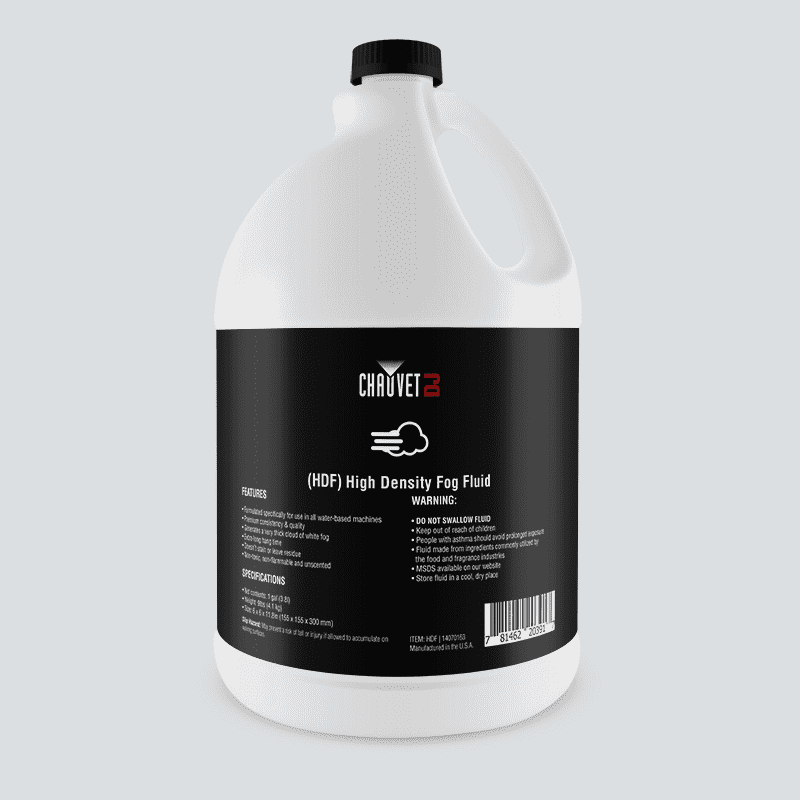 Chauvet HDF High Density Fog Fluid (Gallon)