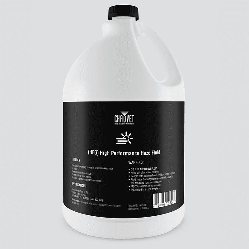 Chauvet HFG High Performance Haze Fluid (Gallon)