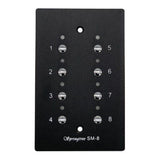 Springtree DMX Wall Station (SM-8) - Black