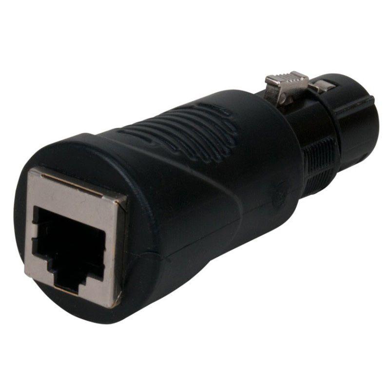 Accu-Cable RJ45 to 3 -pin female XLR adapter - ACRJ453PFM